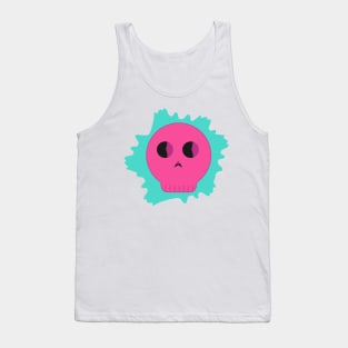 Vivid Skull Unleashed Tank Top